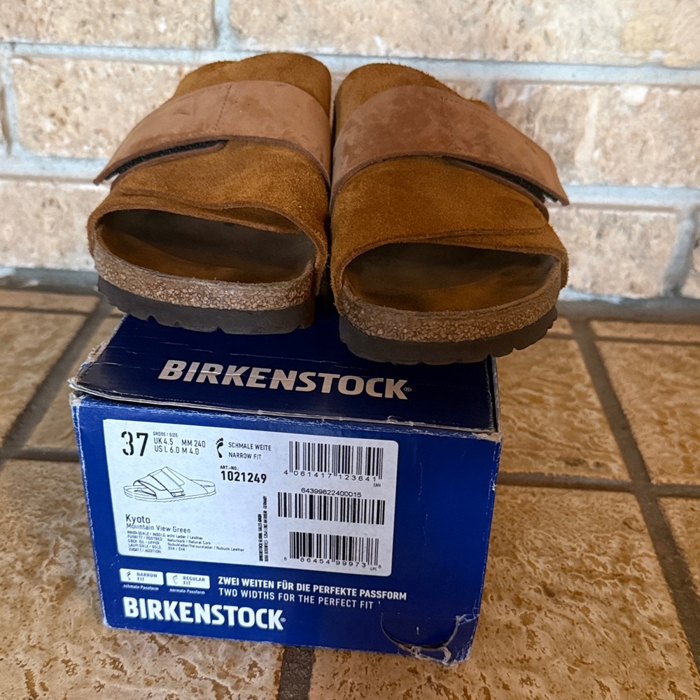 Birkenstock Kyoto Medium Narrow size 37 in MINK